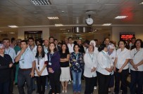 Nazilli'de Sağlıkçılar İş Bıraktı