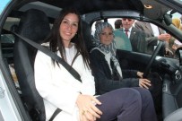 BURCU ÇETINKAYA - Rallici Çetinkaya'dan Karaaslan'a Destek