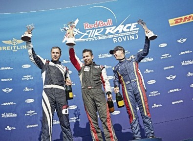 Rovinj'deki Nefes Kesen Red Bull Air Race Mücadelesinin Galibi Hannes Arch