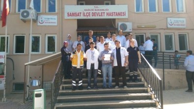 Samsat Devlet Hastanesi Çalışanlarından Kınama