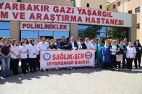 ERSİN ARSLAN - Samsun'daki Doktor Cinayeti Diyarbakır'da Kınandı