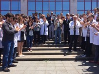GENÇ DOKTOR - Tıp Fakültesi Hastanesi Çalışanları Saldırıyı Kınadı