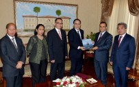BÜYÜKELÇİLER - ASEAN Üyesi Ülkelerin Büyükelçilerinden Vali Türker'e Ziyaret