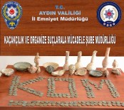 TARİHİ ESER KAÇAKÇILIĞI - Aydın'da 382 Parça Tarihi Eser Ele Geçirildi