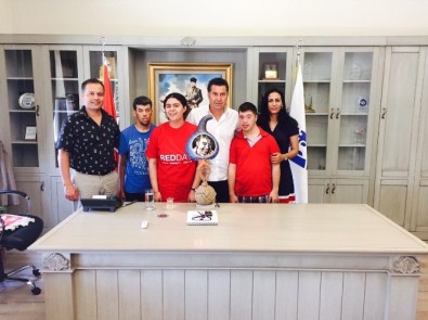 Başkan Kocadon'a Teşekkür Ziyareti