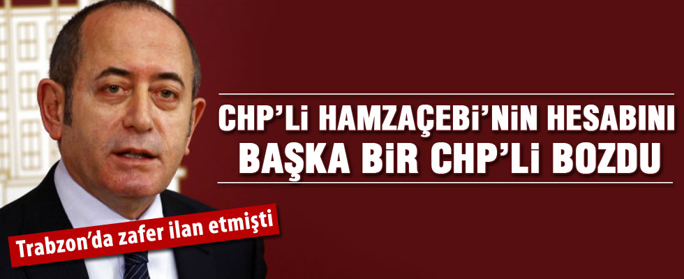 CHP'li vekiller arasında Trabzon gerginliği