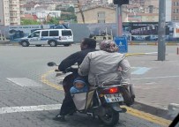 NEVŞEHIR MERKEZ - Motosiklet Heybesinde Tehlikeli Yolculuk