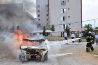 İTFAİYE MERDİVENİ - Elbistan Devlet Hastanesi'nde Yangın Ve Kurtarma Tatbikatı