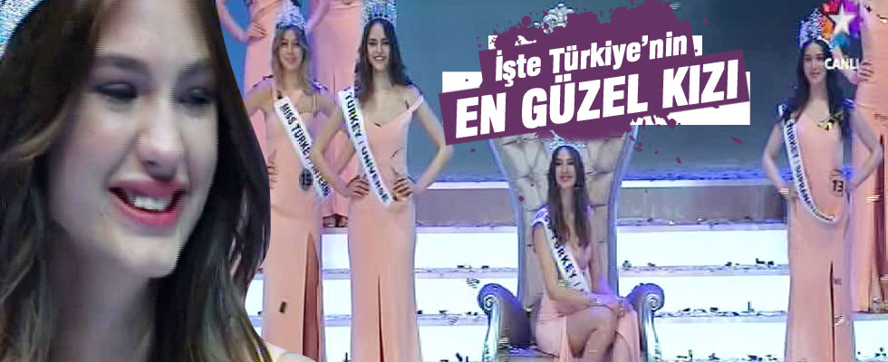 Ecem Çırpan Elidor Miss Turkey 2015 güzeli seçildi