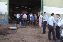 CENGIZ BULUT - Iğdır'da Kaynak Yapılan Mazot Deposu Patladı Açıklaması 2 Yaralı