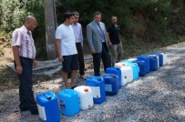 JEEP - Marmaris'te Yangına Karşı Bidonlu Önlem