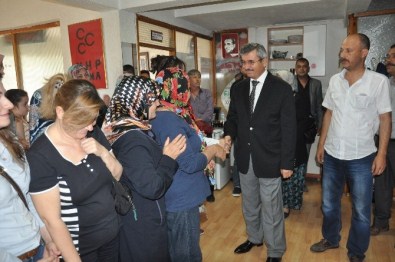 MHP'li Balkız'dan Soma'ya Teşekkür Ziyareti