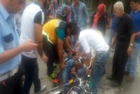 Motosiklet Sürücüsünün Dili Boğazına Kaçtı