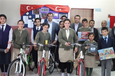 Selim'de 'Kumbaramdaki Başarı' Projesi Öğrencileri Sevindirdi