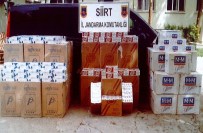 Siirt'te 35 Bin 970 Paket Kaçak Sigara Ele Geçirildi