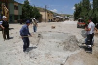 KARACAHISAR - Sivas İl Özel İdaresi Alt Yapı Çalışmalarına Devam Ediyor