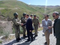 ŞEHİT ONBAŞI - Vali İbrahim Taşyapan, Hudut Karakollarını Ziyaret Etti
