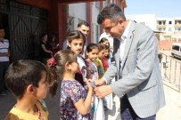 KARNE HEYECANI - Eyyübiye Belediyesi'nden Öğrencilere Tablet