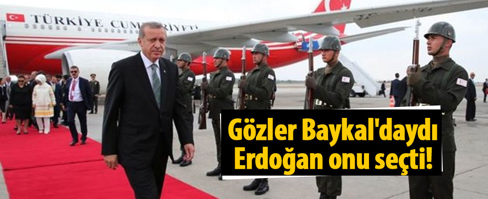 Gözler Baykal'daydı, Erdoğan onu seçti!