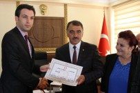 MHP Gümüşhane Milletvekili Mustafa Canlı Mazbatasını Aldı