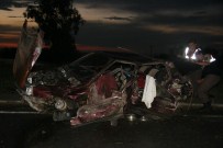 Afyonkarahisar'da Otomobil Devrildi Açıklaması 2 Yaralı