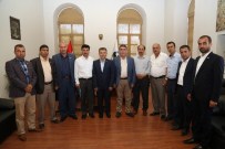 AYTAÇ BARAN - Mardin Toplumsal Dayanışma Federasyonu'ndan DTSO'ya Ziyaret