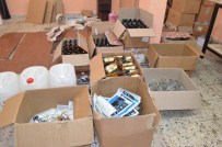 İÇKİ ŞİŞESİ - Sahte İçki İmalathanesine Baskın