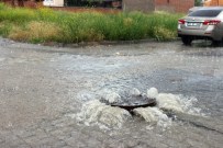 YAĞMURDAN SONRA - Tavşanlı'da Bodrum Katları Sular Altında Kaldı