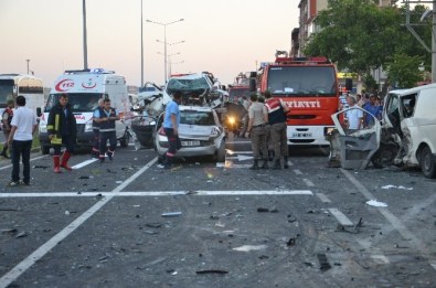 Tekirdağ'da zincirleme trafik kazası: 3 Ölü, 9 Yaralı
