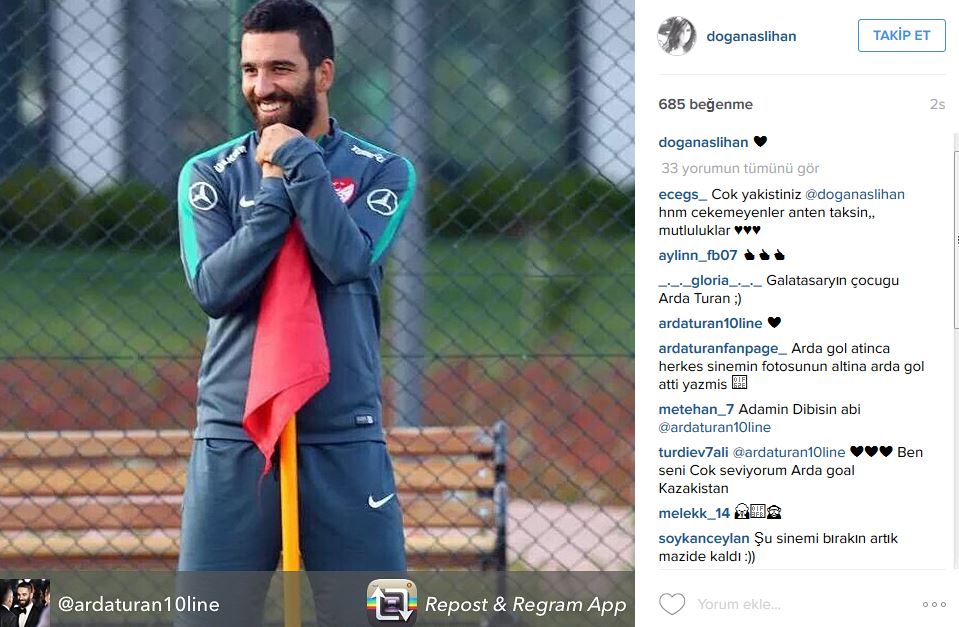 Aslıhan Doğan'ın gol sevinci