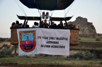 Kapadokya'da Balonlar Jandarma İçin Havalandı
