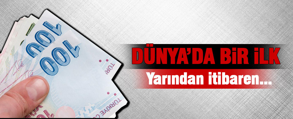 Türkiye'den dünyada bir ilk