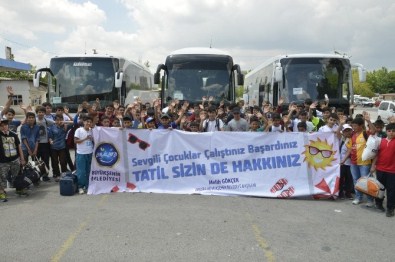 Kesikköprü Tatil Kampı'nın İlk Ziyaretçileri Yola Çıktı