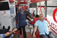 Muş'ta Kızılay, Otobüsle Kan Toplamaya Başladı