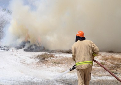 Ormancılardan Nefes Kesen Yangın Tatbikatı