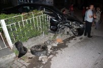 Polisten Kaçan Alkollü Sürücü 4 Otomobili Biçti