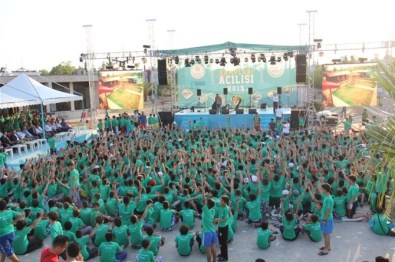 2015 Gençlik Kampları Mersin'de Açıldı