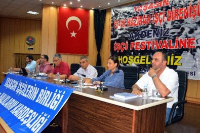 Akdeniz İşçi Festivali'nin 3.'Sü Gerçekleştirildi