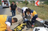 Çorlu'da Trafik Kazası Açıklaması 1 Yaralı