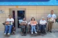 TÜRKIYE SAKATLAR DERNEĞI - Engellilerden Sessiz Protesto