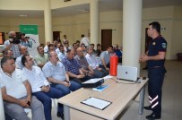 YANGIN TATBİKATI - Yangın Tatbikatı Eğitimi Ve Uygulaması Yapıldı