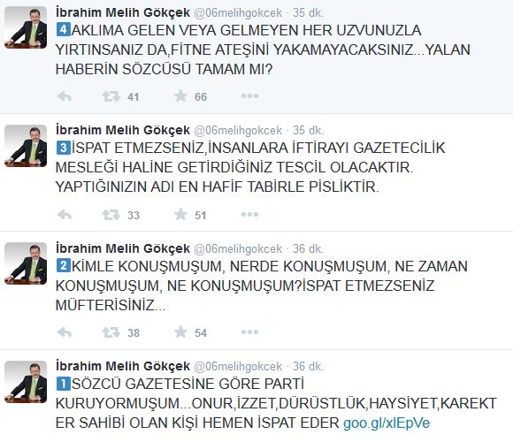 Gökçek'ten o iddiaya sert yanıt