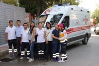 AMBULANS ŞOFÖRÜ - 112 Çalışanları Yeni Ambulansları İçin Adak Kurbanı Kesti