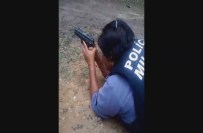 KADIN POLİS - Acemi Polis Kendisini Böyle Yaraladı