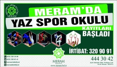 Meram'da Yaz Spor Okulu Kayıtları Sürüyor