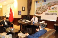 MHP Karabük Milletvekili Yalçın'dan Rektör Polat'a Ziyaret