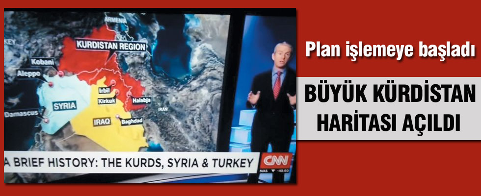 Büyük Kürdistan için plan işlemeye başladı