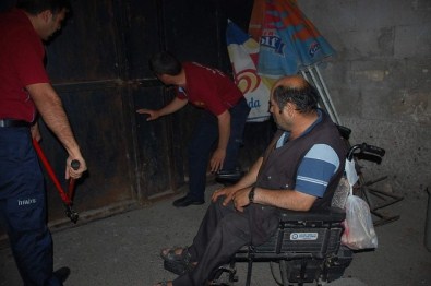 Engelli Vatandaş Tarihi Tuz Hanı'nda Mahsur Kaldı