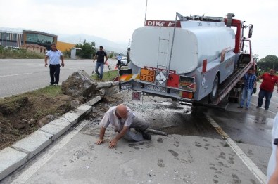 Kontrolden Çıkan Tanker Refüje Çıktı