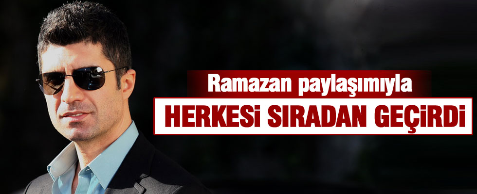 Özcan Deniz, Ramazan'a uyarılarla başladı